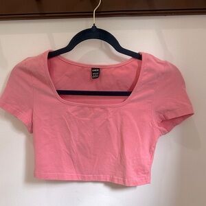 Shein Baby Pink Crop Top